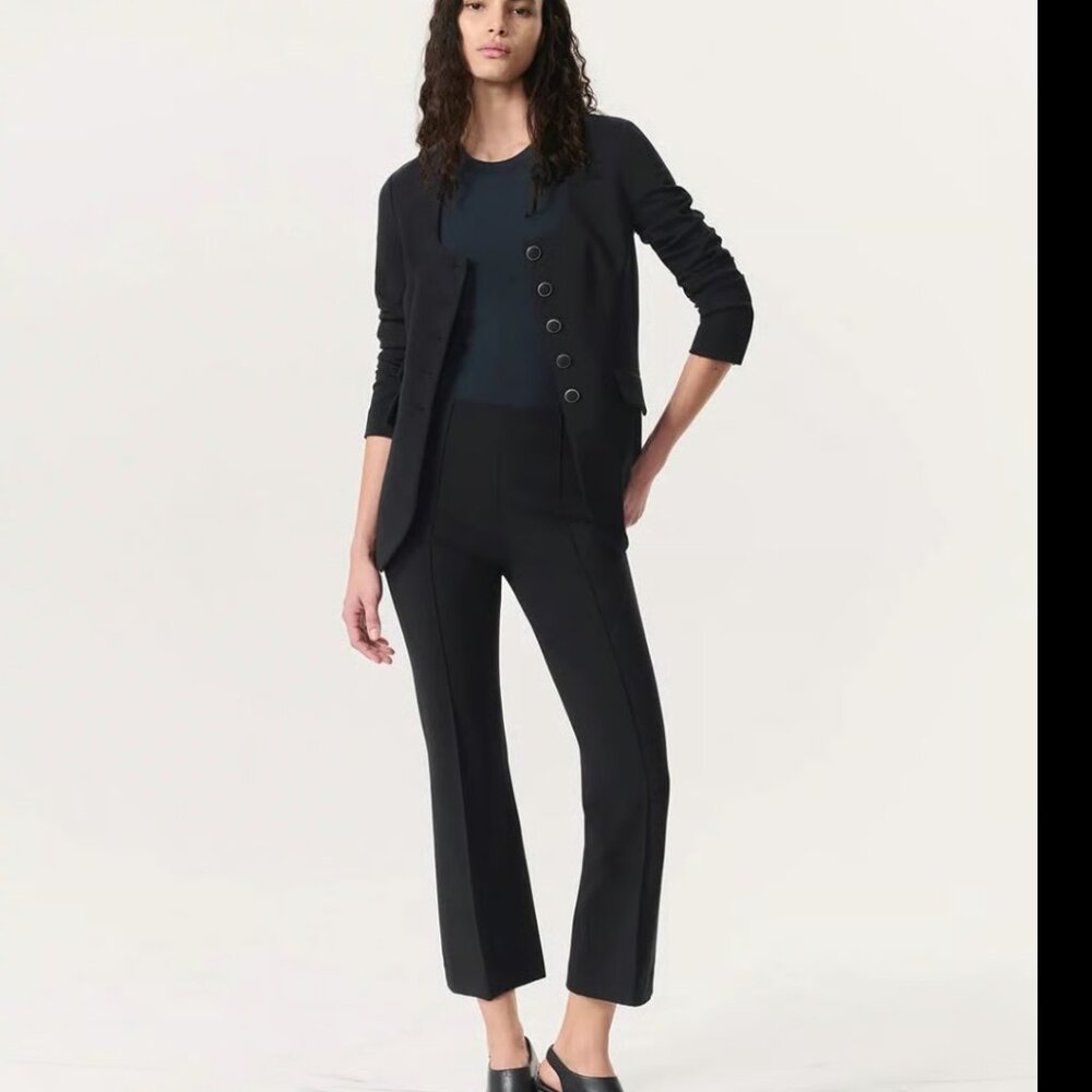 rag & bone Roslyn Ponte Blazer Black Size 4